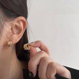 MY38354復古獨特設計金色耳環