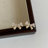 MY30321韓國氣質網紅高級感珍珠耳飾銀針