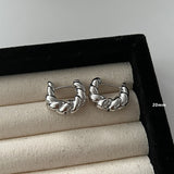 MY33999韓國氣質網紅個性耳環復古耳環高級感法式耳飾