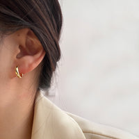 MY38020金色小巧耳圈耳扣圈耳環