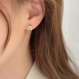 MY34852小巧星星耳環2021年新款小眾設計高級感耳釘韓國氣質百搭銀針耳飾