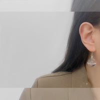MY30241耳環韓國氣質簡約玻璃球水晶耳釘女耳墜韓版耳飾品