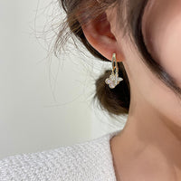 MY33795-韓國新款輕奢風耳墜ins小眾設計高級感耳環氣質925銀針耳飾