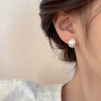 高級感春夏2023年耳環小眾設計純銀針耳飾MY30149