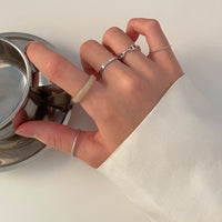 MY35236-韓國時尚冷淡風高級感戒指女ins潮小眾設計輕奢日韓套裝復古指環