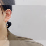 MY30241耳環韓國氣質簡約玻璃球水晶耳釘女耳墜韓版耳飾品
