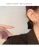 MY31396復古ins風耳釘小眾設計感耳圈女氣質韓國耳飾高級感耳環法式耳飾