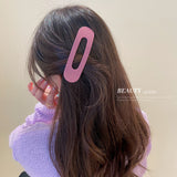 HH1384韓國亞克力幾何側邊髮夾ins小眾設計感鴨嘴夾時尚氣質甜美髮飾女